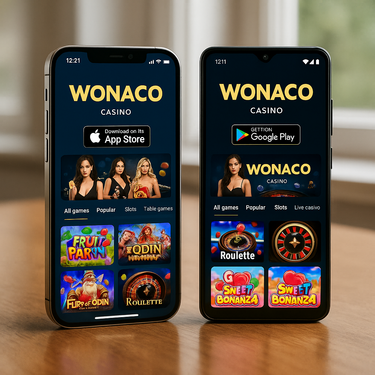 Wonaco - Aplikacje mobilne - Dostęp przez przeglądarkę